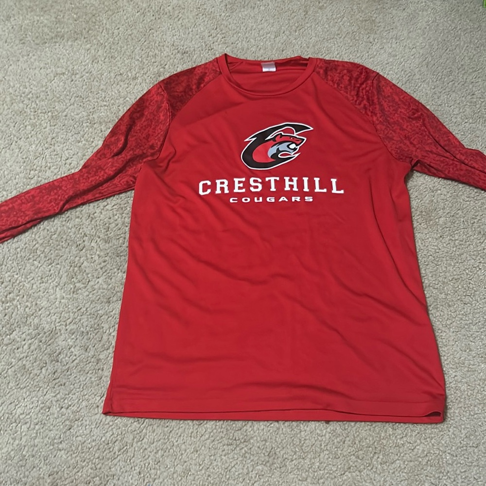 Dry fit long sleeve shirt